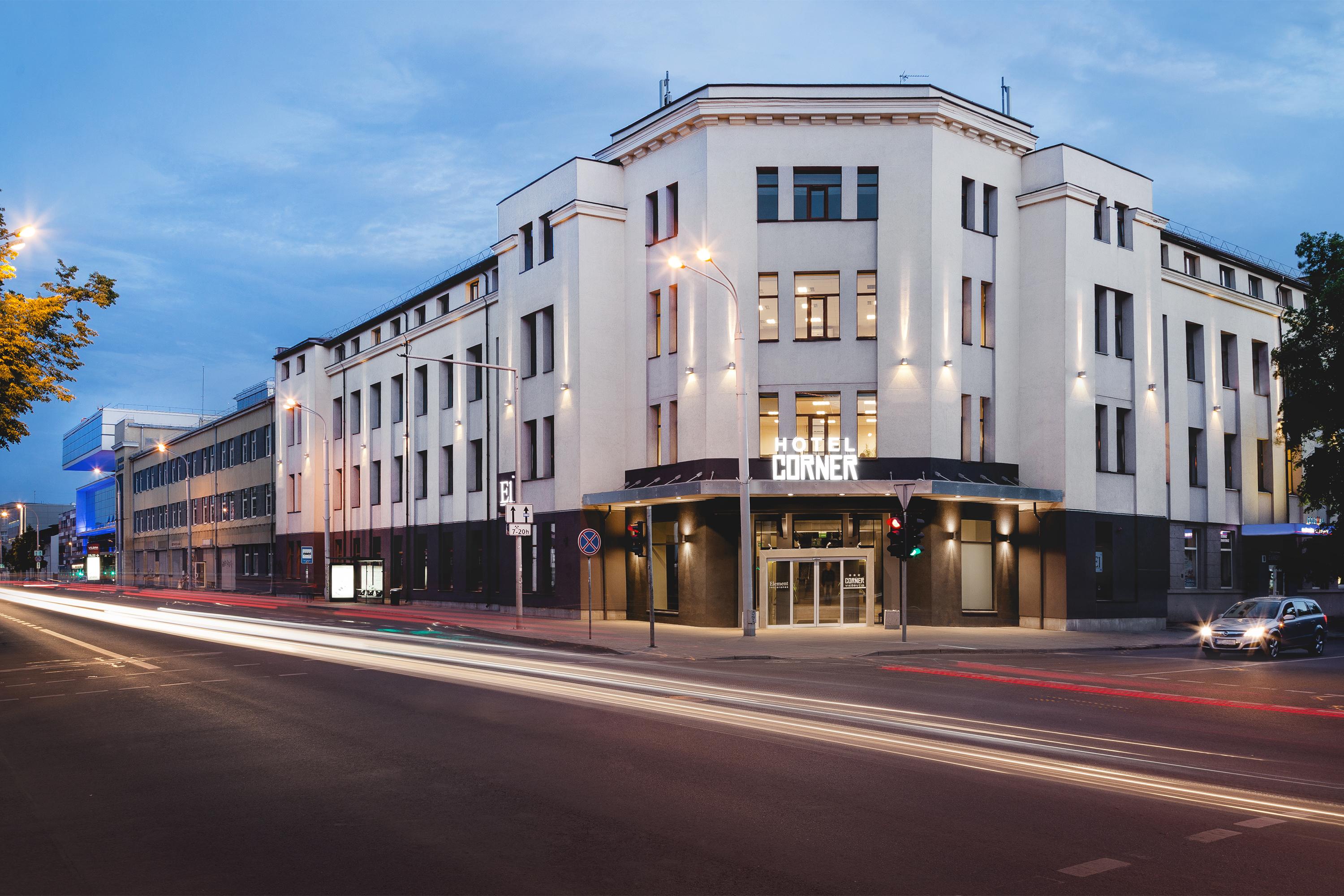 Corner Hotel Vilnius Eksteriør bilde